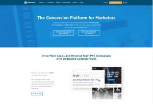 Landningssida från Unbounce