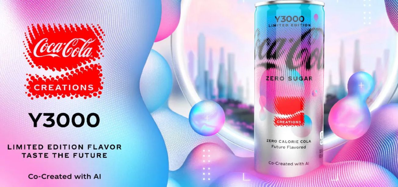 Coca Cola tog fram en AI-genererad smak på en läsk