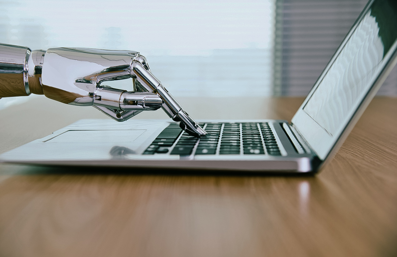 AI som skriver på dator - så får du Ai låta mer mänskligt