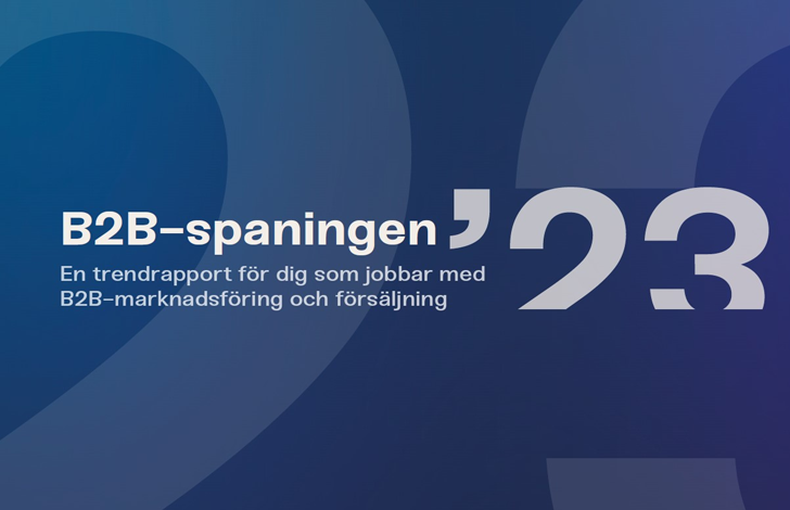 Trendrapporten B2B-spaningen