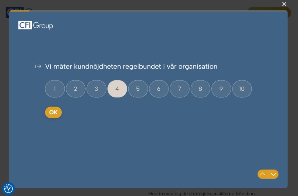 CFI Group - Customer Asset Management-trappan
