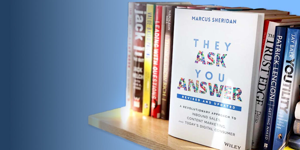 inbound marketing vs they ask you answer - bokhylla